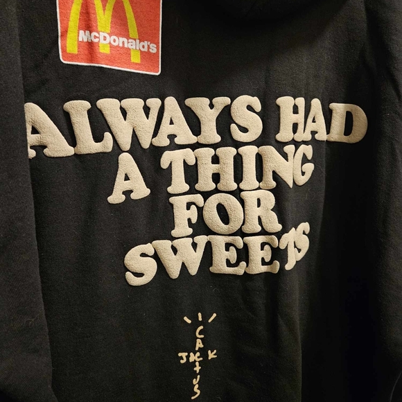 Cactus Jack Apple Pie McDonald's hoodie - Picture 4 of 5